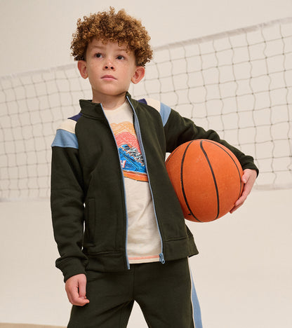 Boys Rosin Mock Neck Jacket