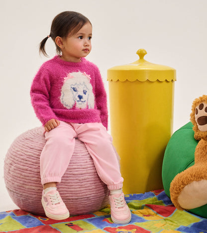 Baby & Toddler Girls Posh Poodle Furry Sweater