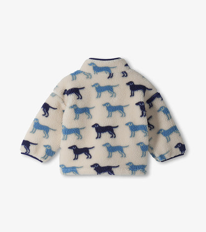 Baby & Toddler Boys Lab Silhouette Faux Sherpa Jacket