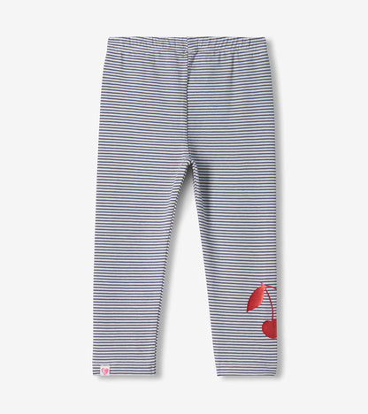 Baby & Toddler Girls Striped Jersey Leggings