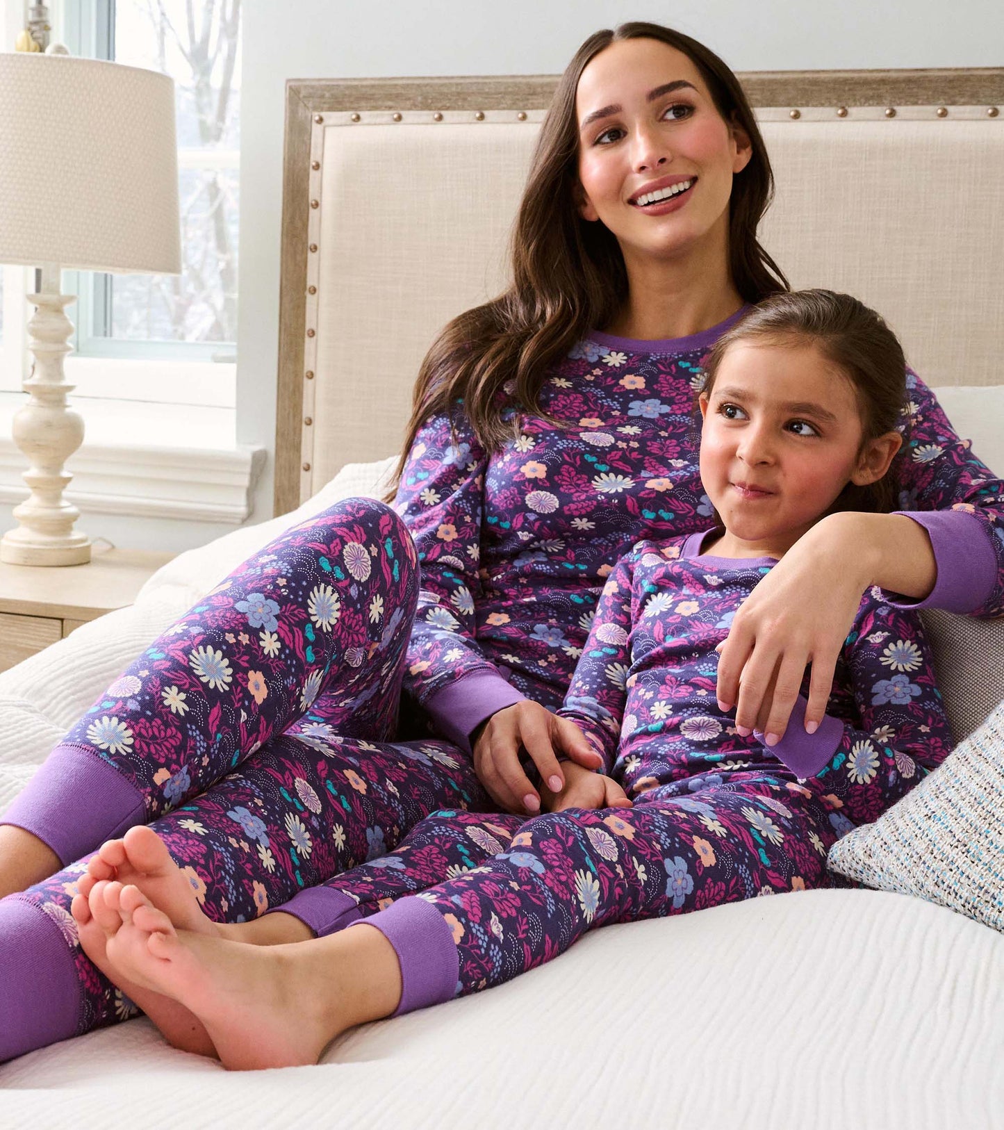 Women's Tiny Flowers Cotton Pajama Set