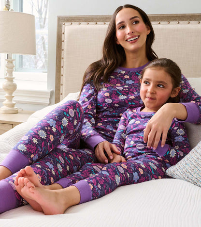 Women's Tiny Flowers Cotton Pajama Set