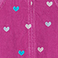View Baby & Toddler Girls Tiny Hearts Corduroy Dress Pink corduroy with small white and blue heart pattern