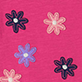 View Girls Very Berry Flowers Graphic T-Shirt Bright pink swatch with scattered flower shapes in pink, purple, and navy