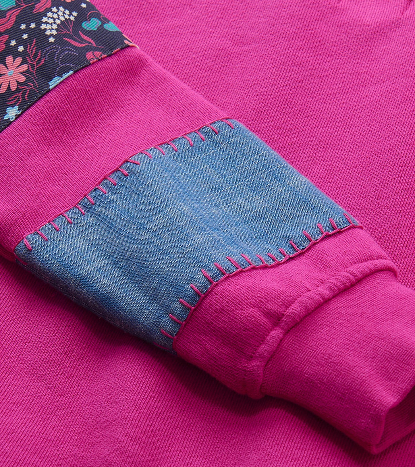 Girls Very Berry Mix Match Pullover