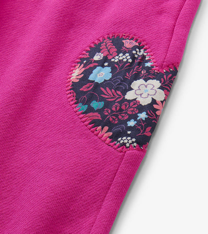 Girls Very Berry Wide Leg Track Pants