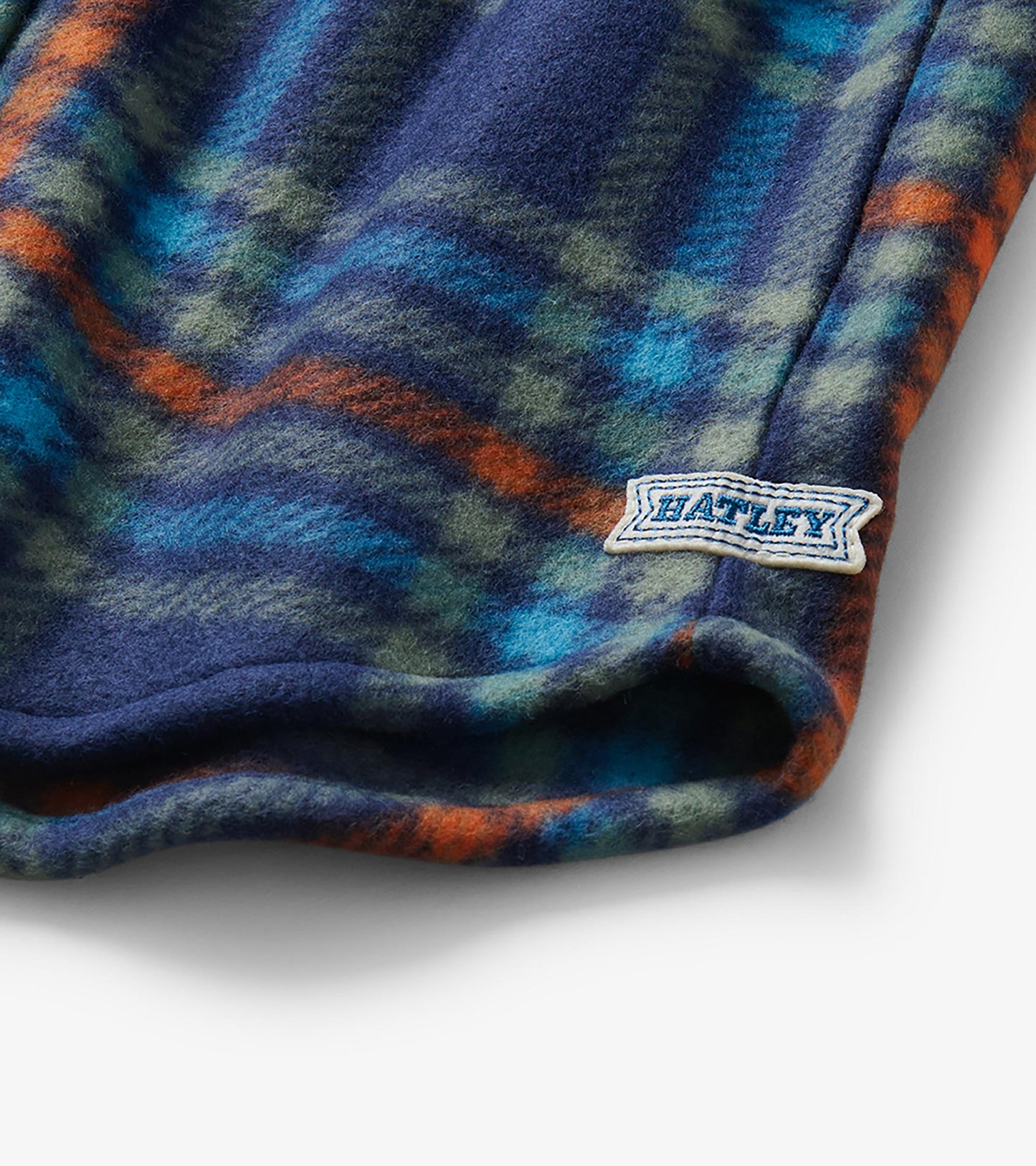 Boys Varsity Plaid Fleece Button Down Shirt
