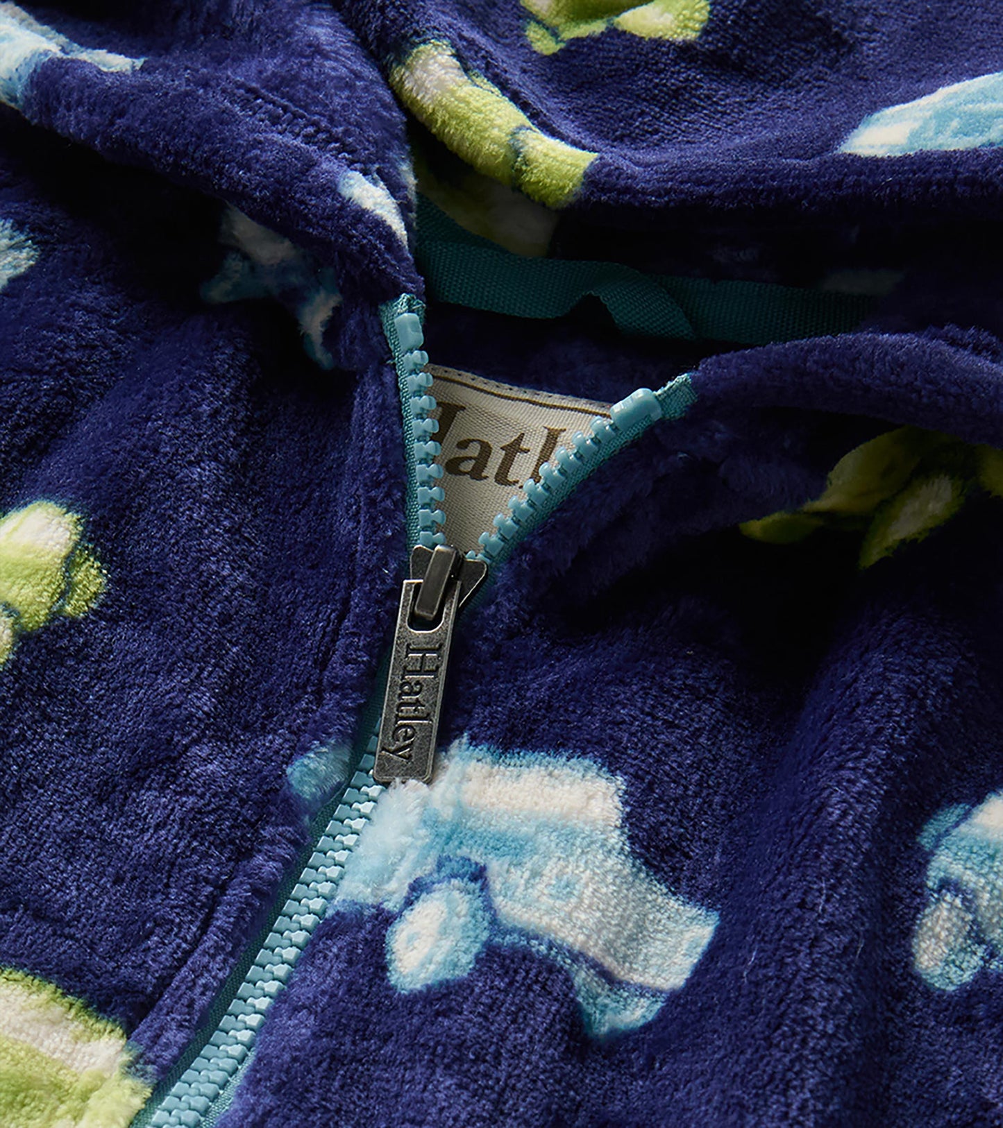 Boys Vintage Trucks Fleece Zip-Up Hoodie