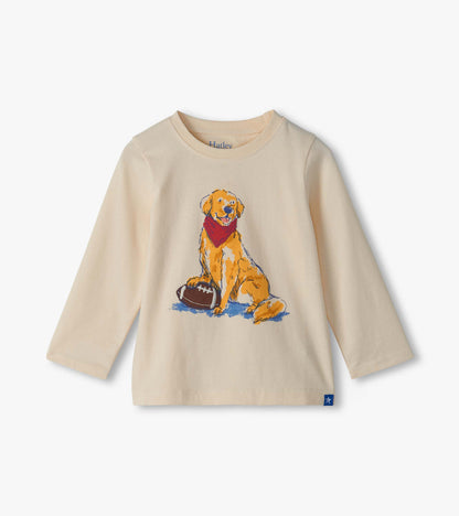 Baby & Toddler Boys Golden Lab Crew Neck T-Shirt