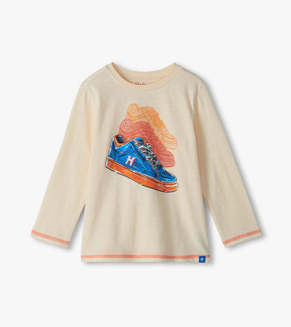 Boys Sneakers Graphic T-Shirt