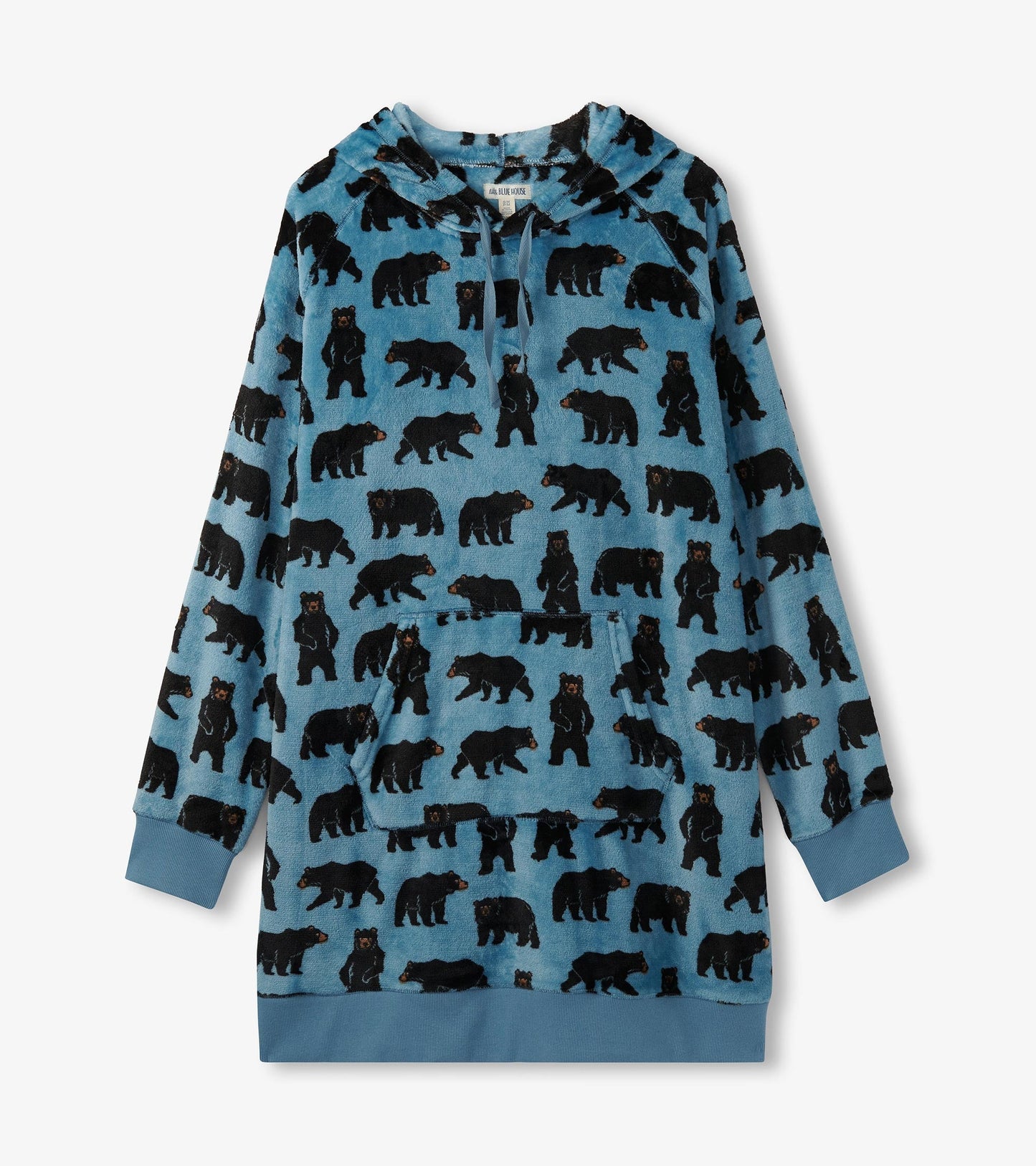 Women's Wild Bears Oversized Fleece Hoodie