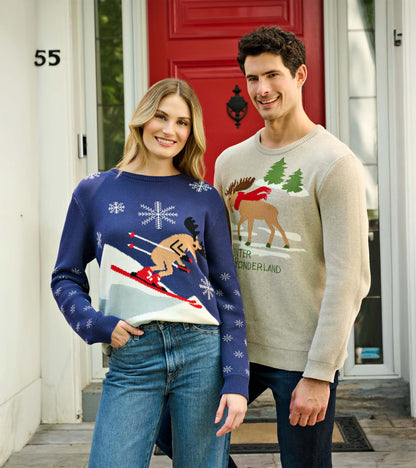 Adult Winter Wonderland Holiday Sweater