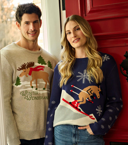 Adult Winter Wonderland Holiday Sweater