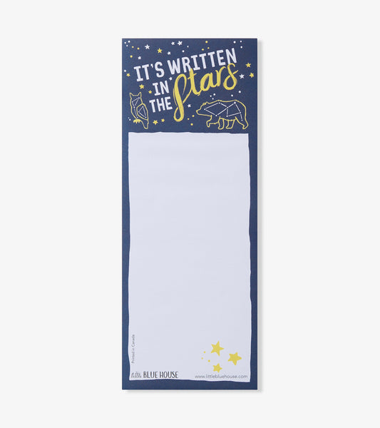 It's Written in the Stars Magnetic Notepad