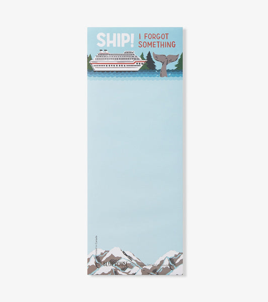Ship I Forgot Something Magnetic Notepad