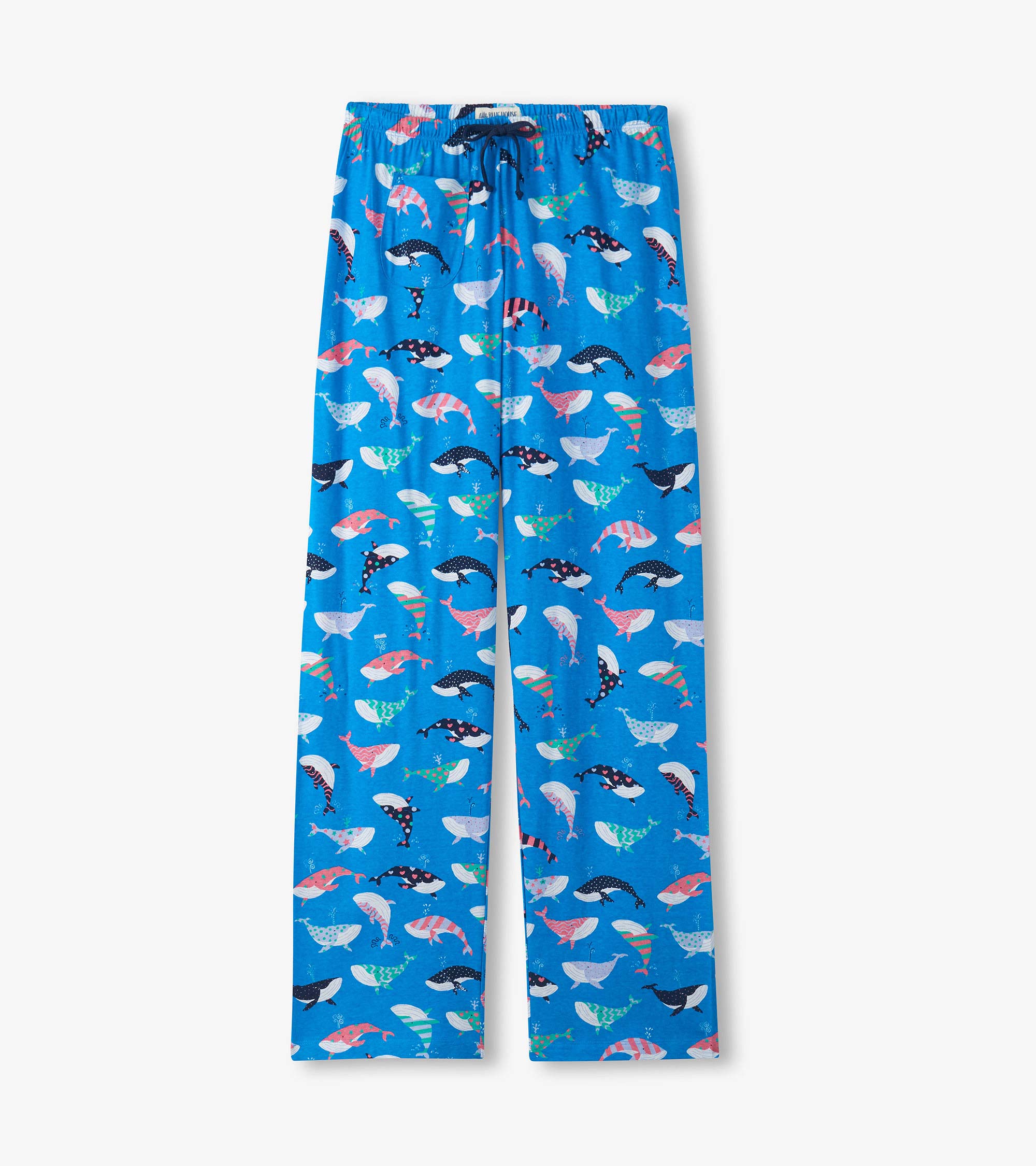 Women's Fun Whales Cotton Pajama Pants
