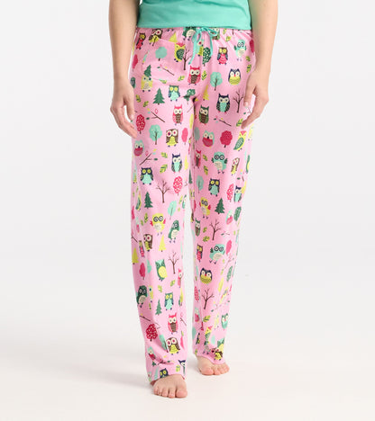 Women's Night Owl Jersey Pajama Pants