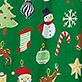 Women's Paper Cut Christmas Pajama Pants