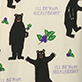 View Hucklebeary Women's Cotton Pajama Pants - Black silhouette figures with colorful butterflies and handwritten text reading “ALL BUT YOU BLEW IT.”