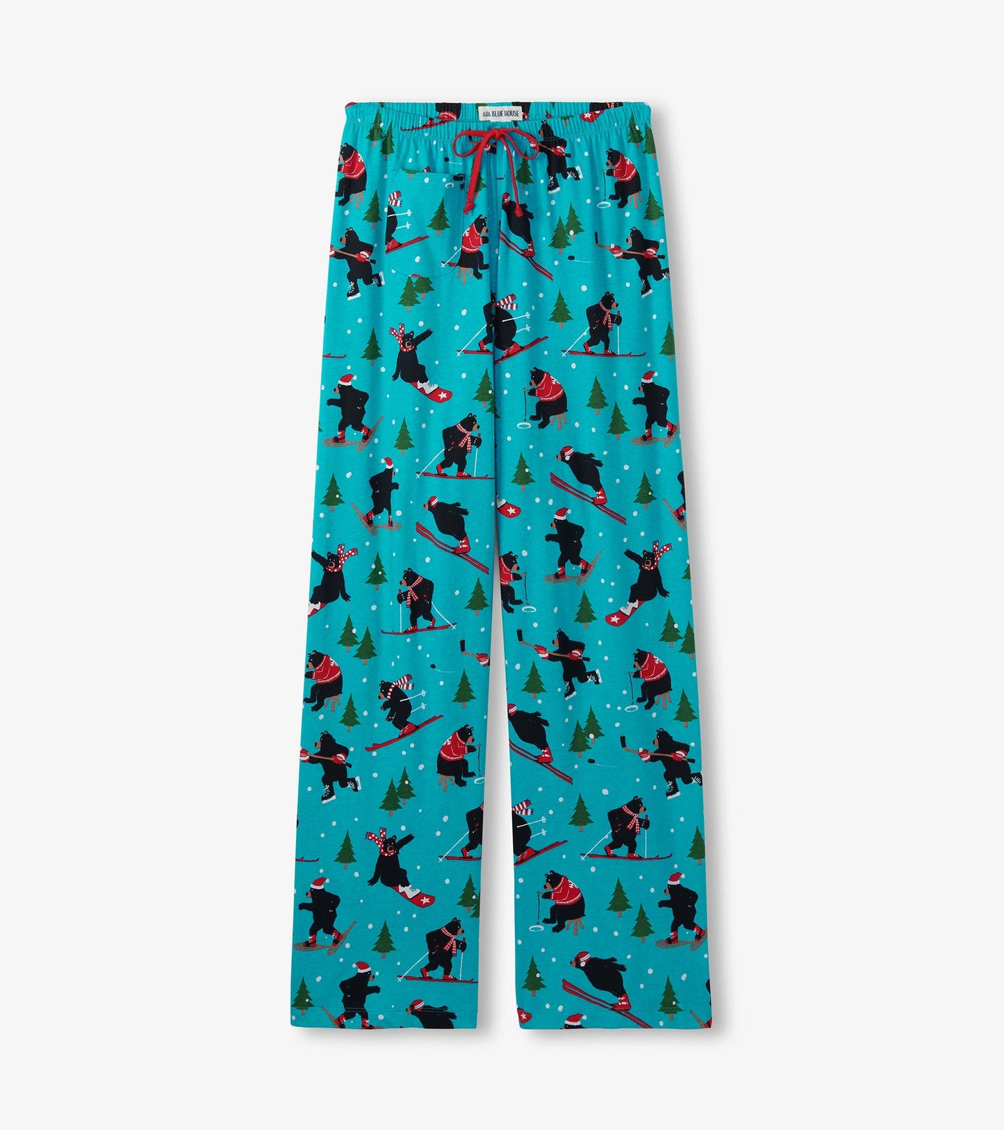 Women's Wild Winter Sports Jersey Pajama Pants