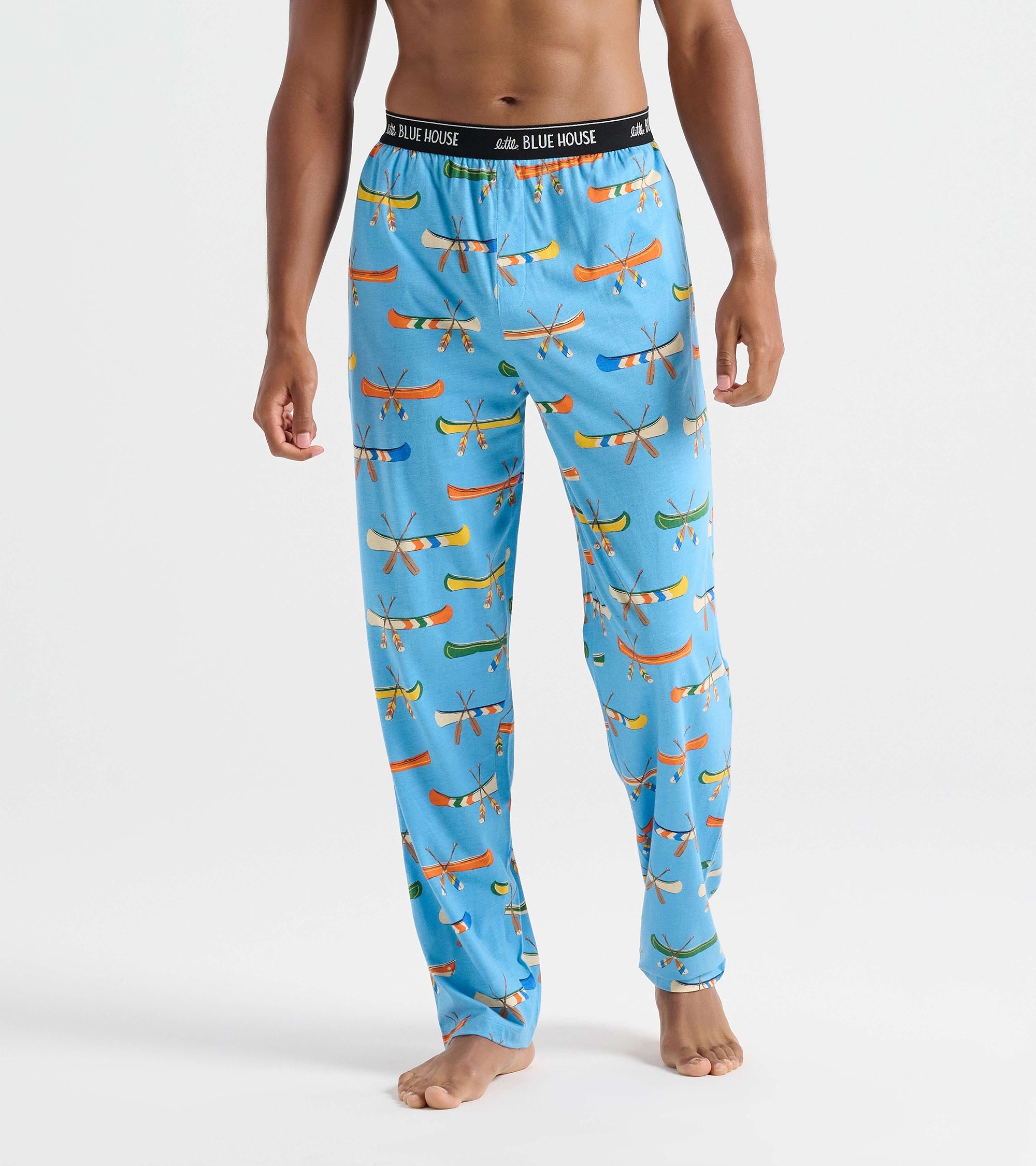 On The Lake Men's Cotton Pajama Pants