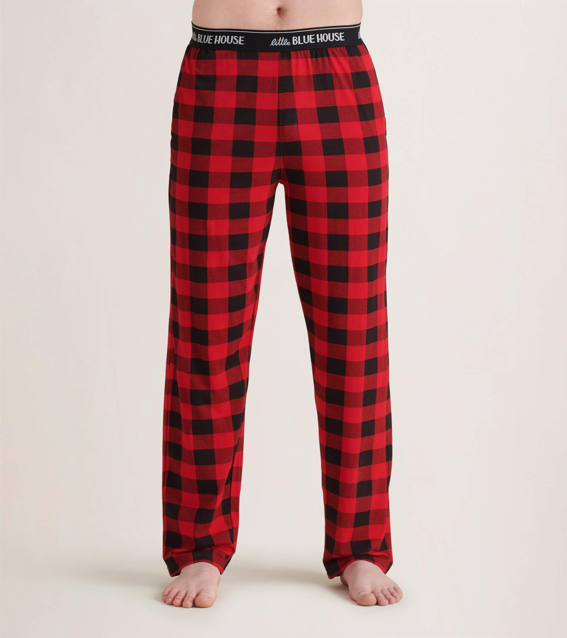 Mens Pajama Pants Mens Red Checkered Pants Black And White Pajama