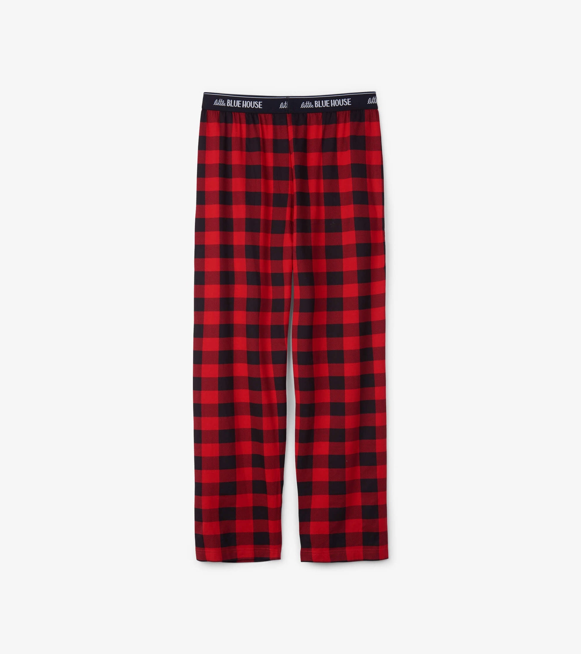 Buffalo Plaid Men's Stretch Cotton Pajama Pants - Main Image