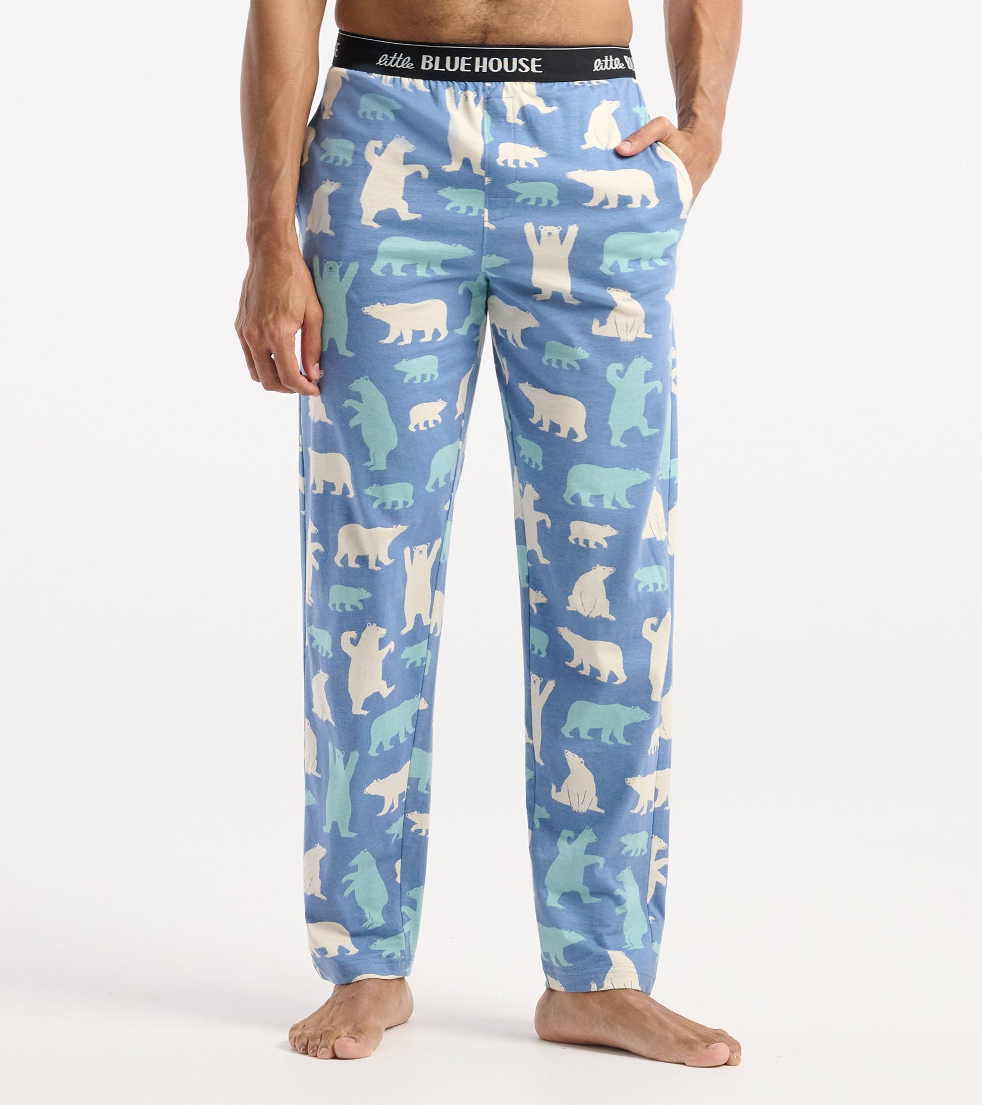 Men Polar Bear Jammies Polar Bear Pajama Set For Men – Pajama Tribe