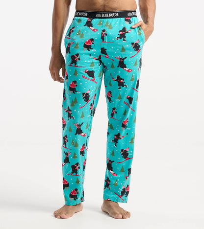 Men's Wild Winter Sports Jersey Pajama Pants