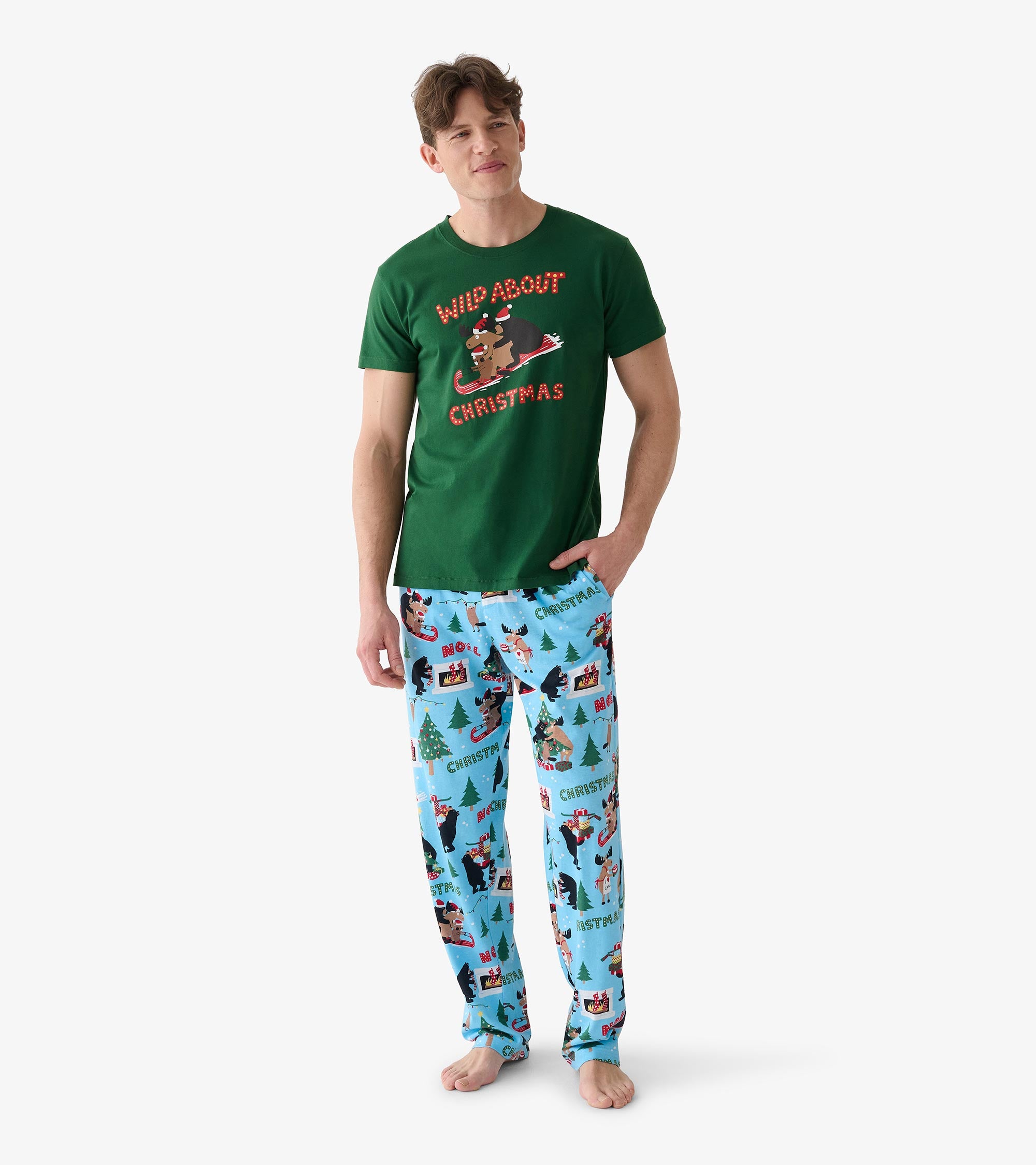 Men's Wild About Christmas Pajama Pants