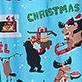 Men's Wild About Christmas Pajama Pants