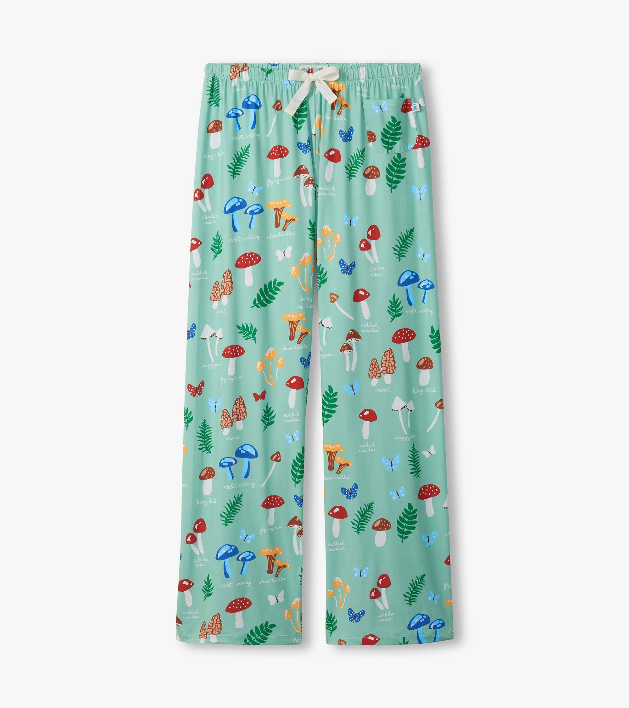 Women's Mushrooms Polyknit Pajama Pants