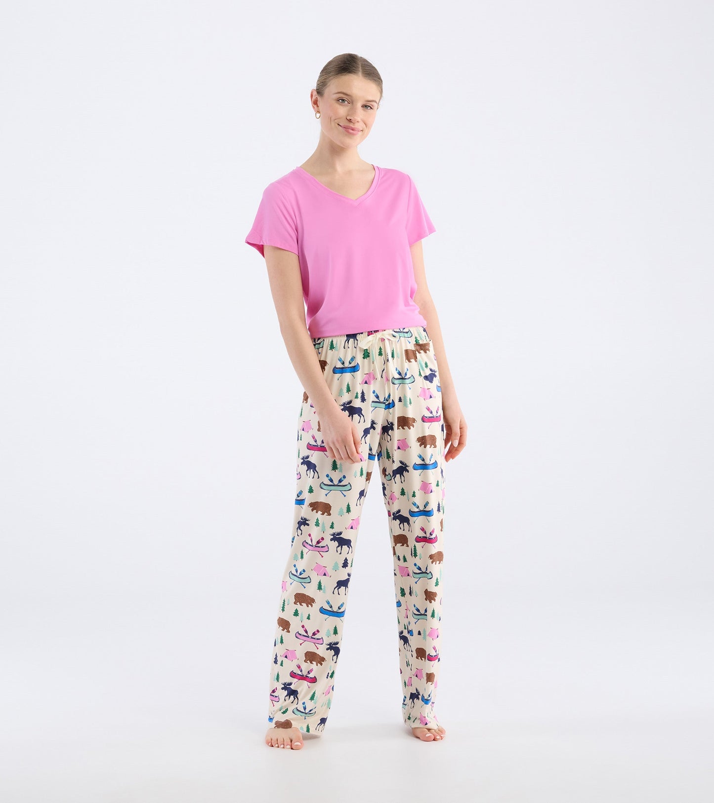 Women's Sketch Country Polyknit Pajama Pants
