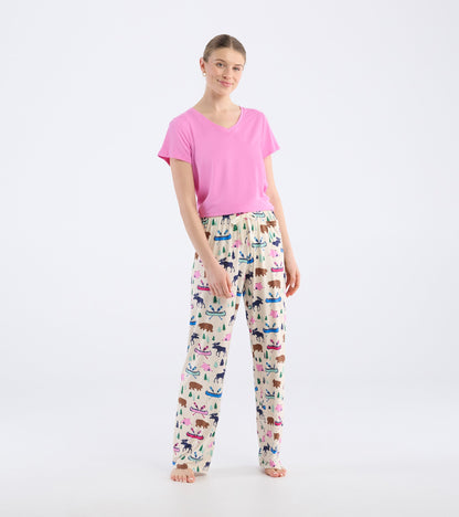 Women's Sketch Country Polyknit Pajama Pants