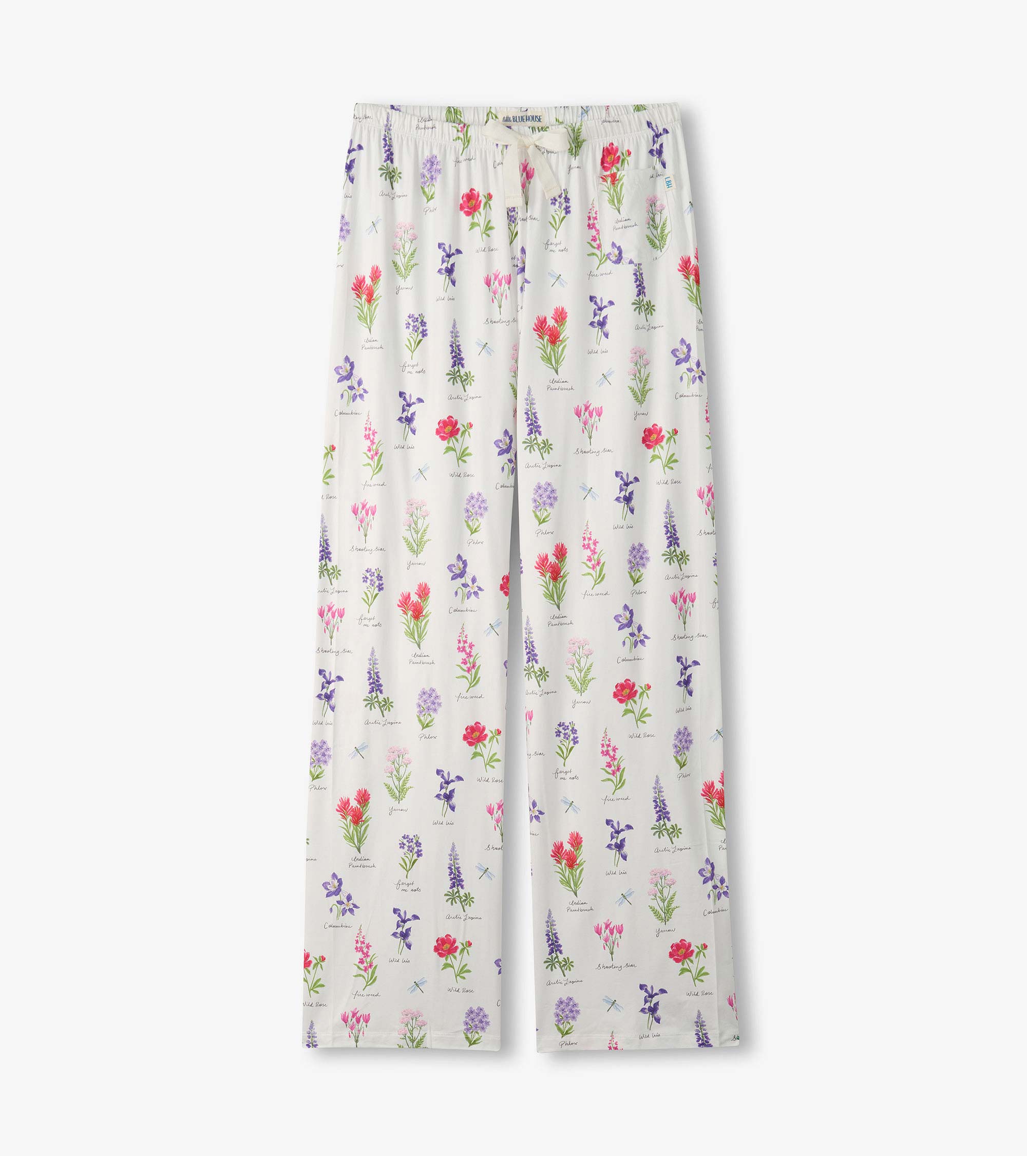 Women's Wild Flowers Polyknit Pajama Pants
