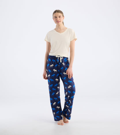 Women's Blue Moose Polyknit Pajama Pants