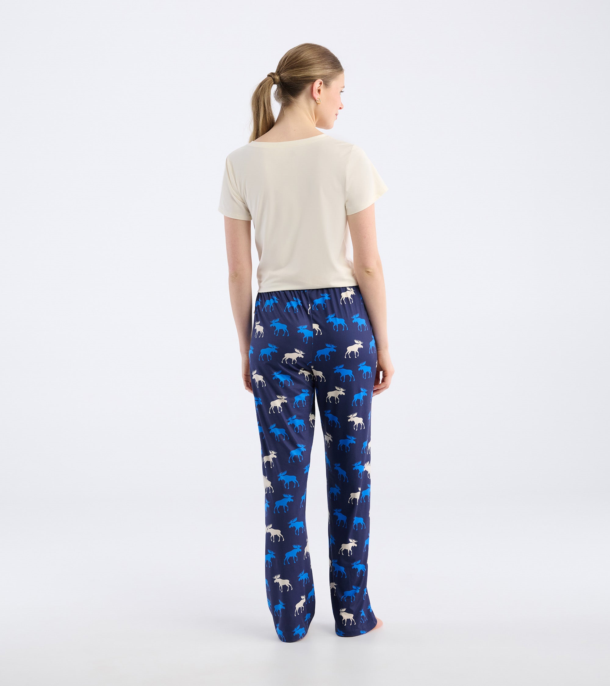 Women's Blue Moose Polyknit Pajama Pants