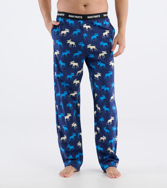 Men's Blue Moose Man Pants