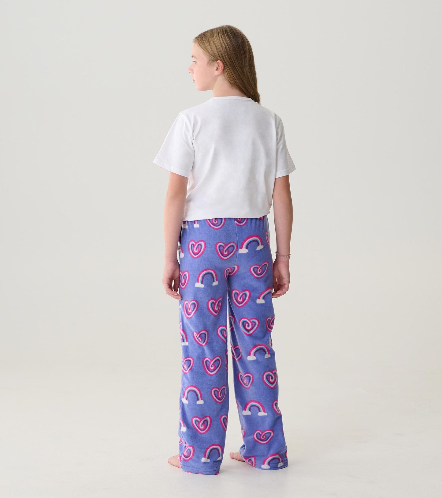 Kids Twisty Hearts Polar Pants