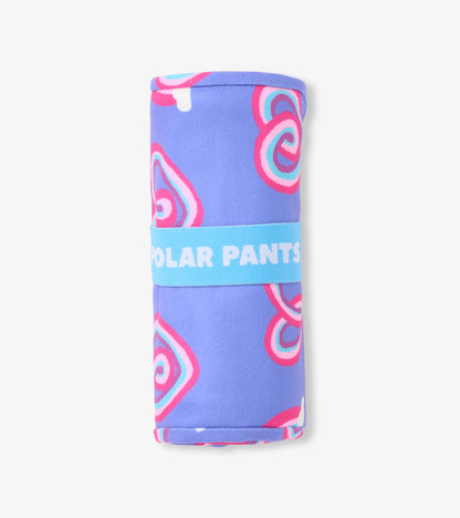 Kids Twisty Hearts Polar Pants
