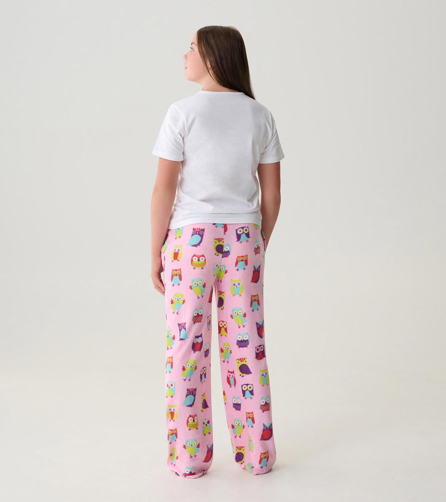 Women's Fuzzy Owls Polar Pants
