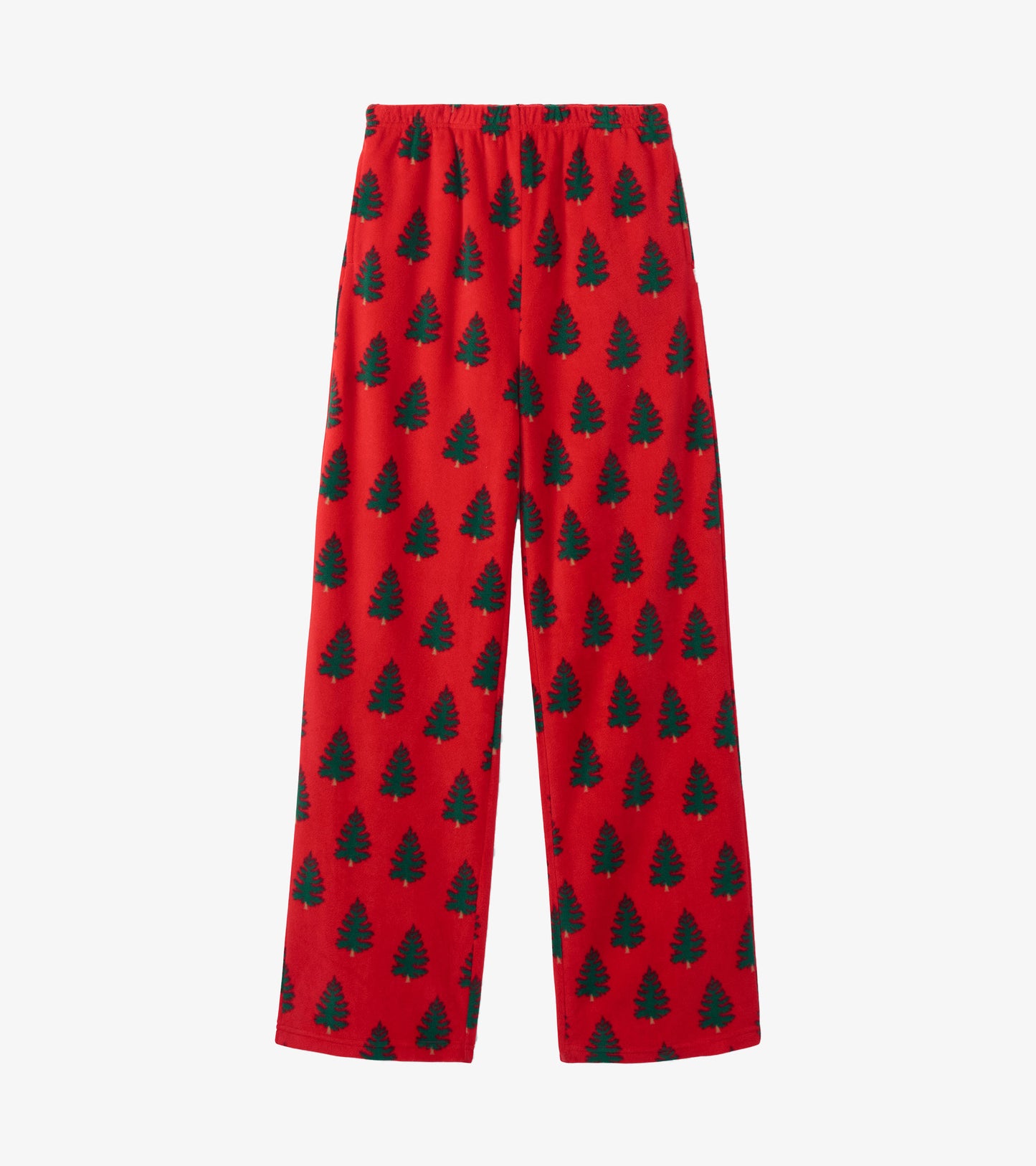 Teen Trees On Red Polar Pants