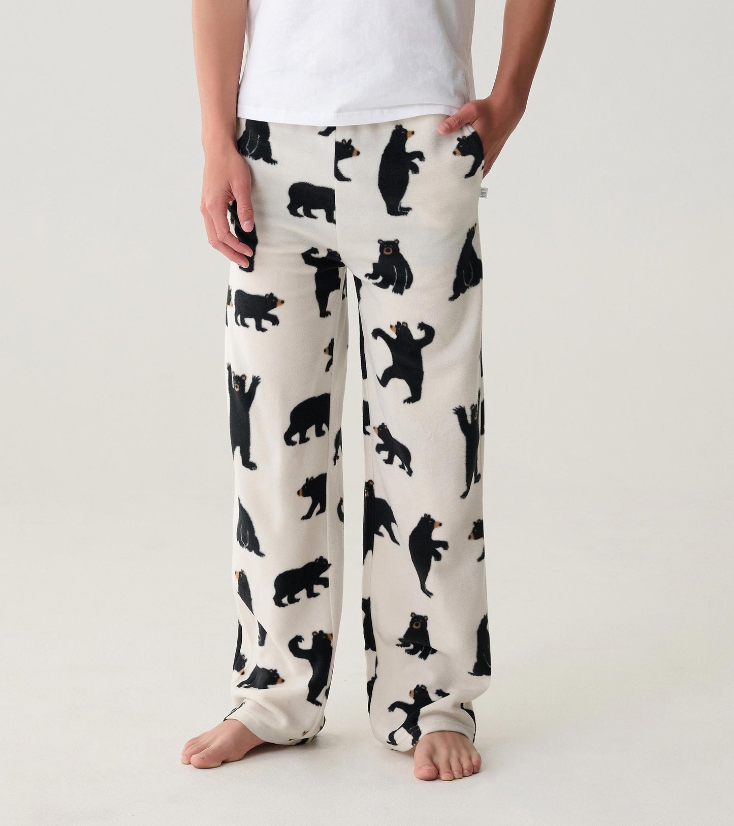 Teen Black Bears Polar Pants