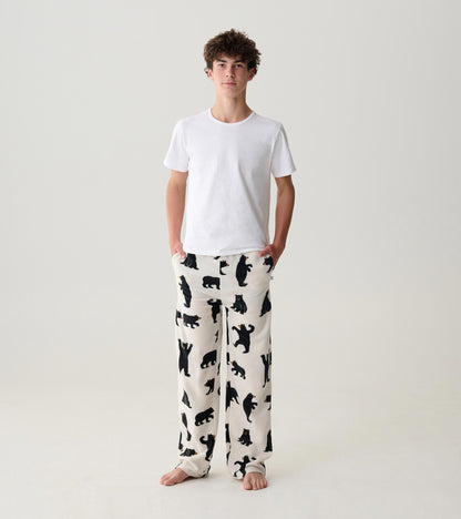 Teen Black Bears Polar Pants