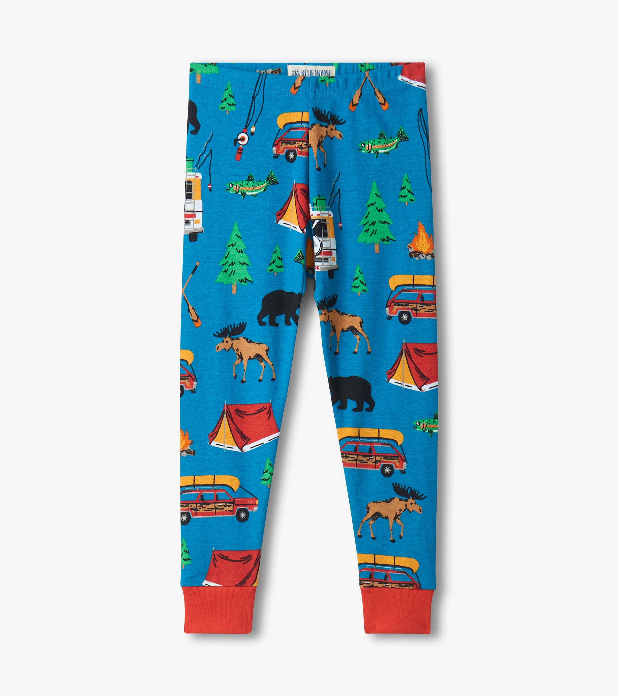 Kids Retro Camping Pajama Set