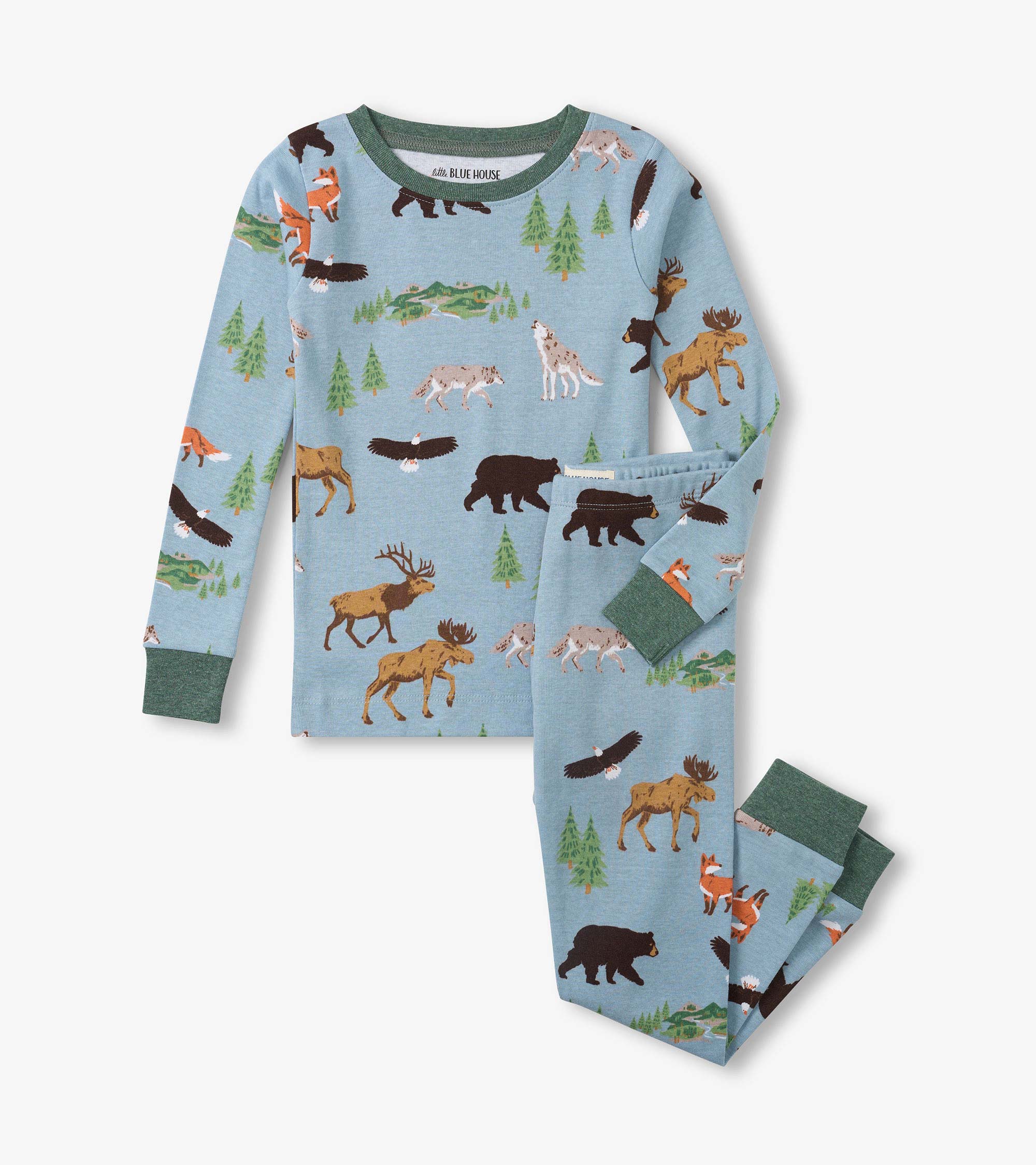 Kids Northern Wilderness Pajama Set