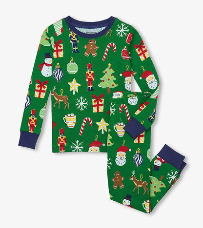 Kids Paper Cut Pajama Set