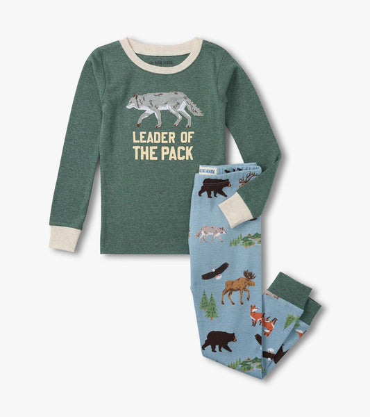 Boys Leader Northern Wilderness Pajama Set