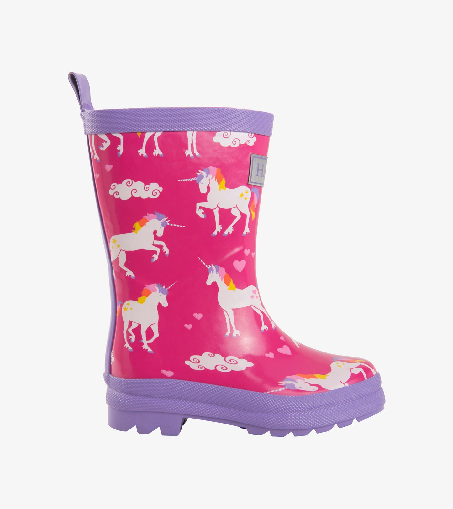 Rainbow Unicorns Rain Boots