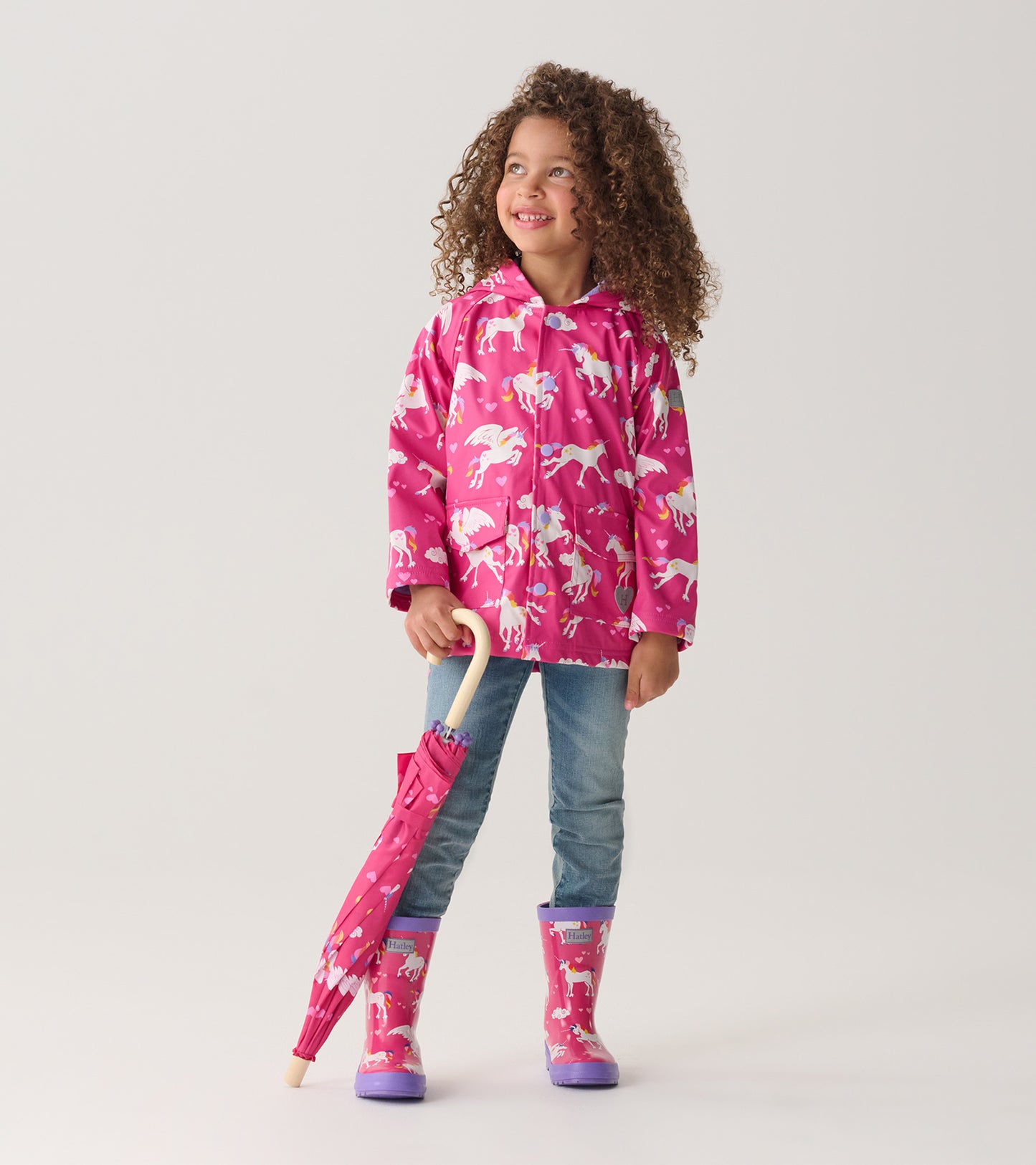 Rainbow Unicorns Rain Boots